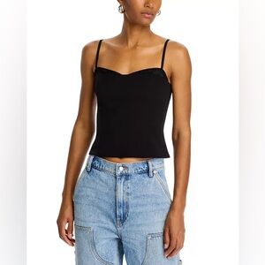 NWT Steve Madden Cooper Corset Top Size large